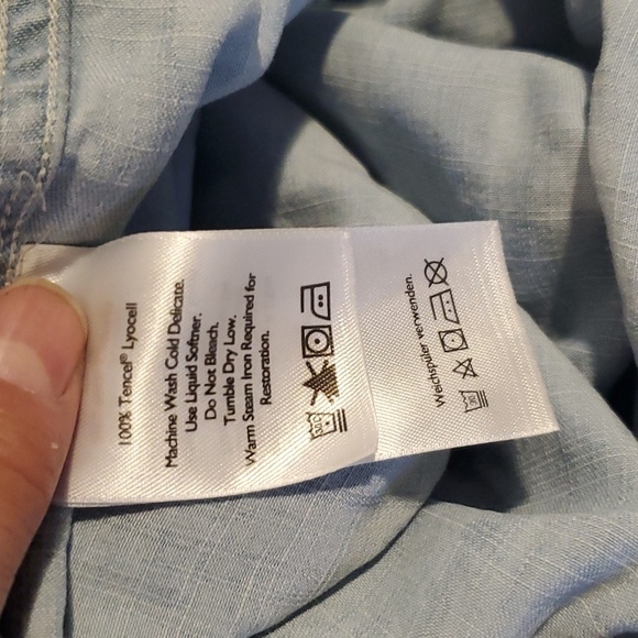 Eddie Bauer Button Up Top SZ XL - Picture 6 of 6